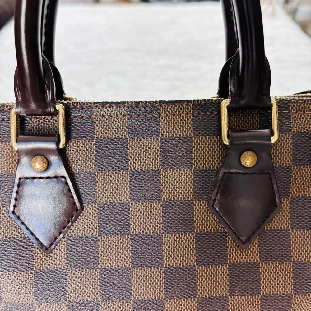 Louis Vuitton Damier Ebene Speedy 25 Bag - Picture 6 of 16